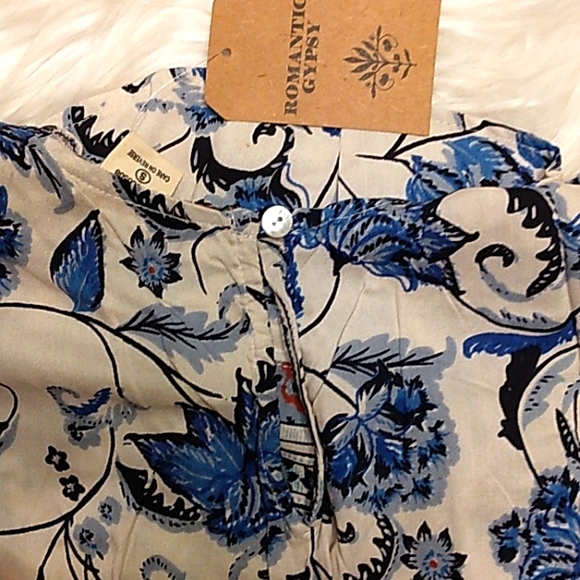 NWT Stunning ROMANTIC GYPSY~Maternity~Lightweight Empire Waist Short Kimomo Dres - Picture 15 of 16